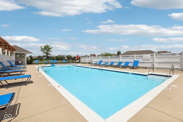 2105 Granville Dr, Westfield, IN 46074 - community pool featuring a patio area