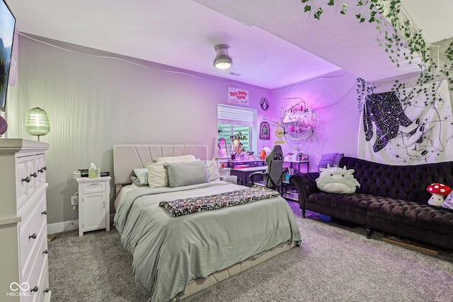 2105 Granville Dr, Westfield, IN 46074 - bedroom with carpet flooring and ceiling fan