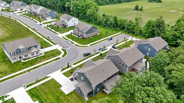 15546 Senita Ln, Fishers, IN 46037 - aerial perspective of suburban area