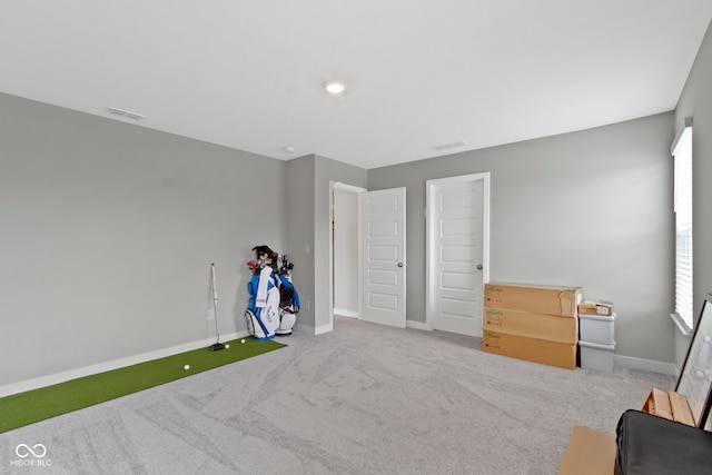 15546 Senita Ln, Fishers, IN 46037 - carpeted bedroom featuring baseboards
