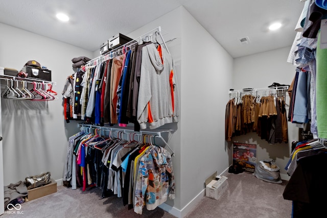 15546 Senita Ln, Fishers, IN 46037 - spacious closet with carpet flooring