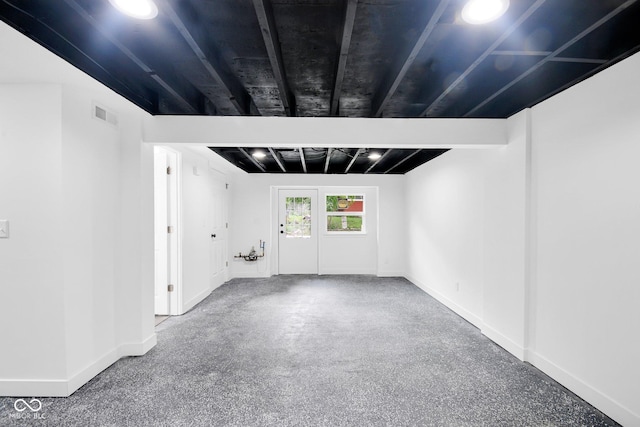 1555 N Dearborn St, Indianapolis, IN 46201 - empty room featuring baseboards
