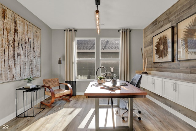 17030 Daly Dr, Noblesville, IN 46062 - office area with light wood-style floors