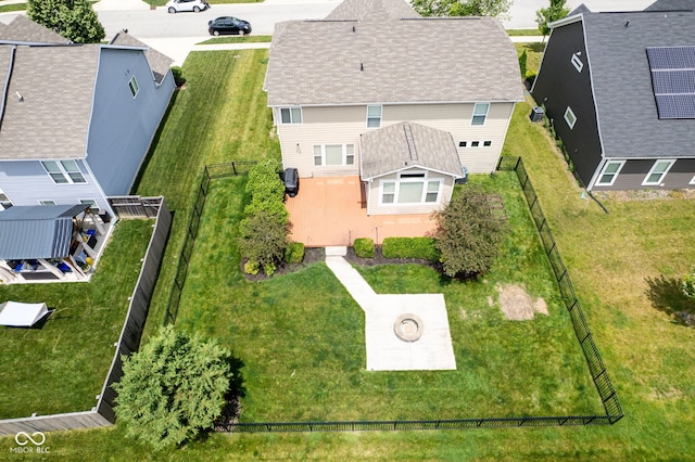 6471 W Clearview Dr, Mccordsville, IN 46055 - aerial perspective of suburban area