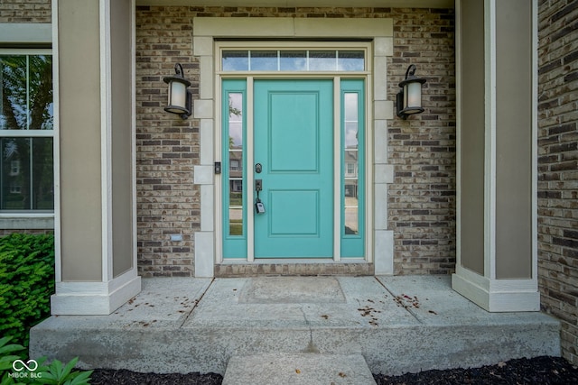 6471 W Clearview Dr, Mccordsville, IN 46055 - entrance to property with brick siding