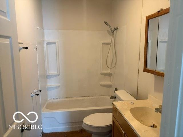 822 W 7th St, Muncie, IN 47302 - bathroom featuring vanity and  shower combination