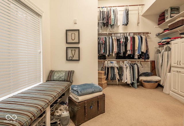 3104 E Chase Ln E, Bloomington, IN 47401 - walk in closet featuring carpet floors