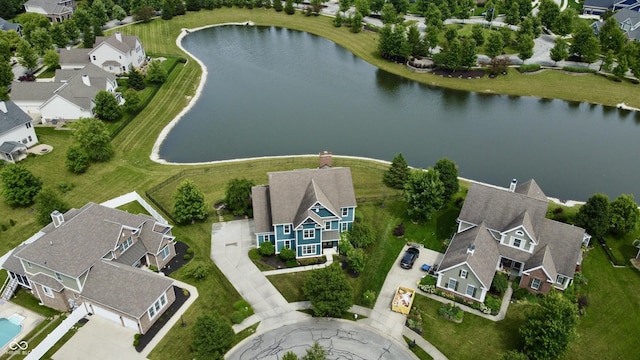 13895 Cloverfield Cir, Fishers, IN 46038 - view of property location featuring a nearby body of water and nearby suburban area