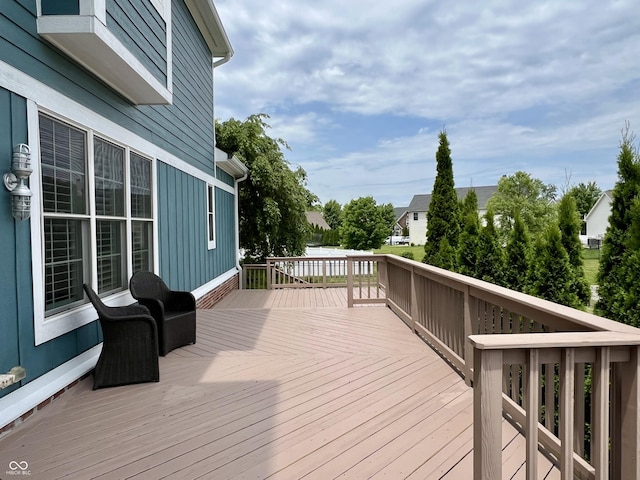 13895 Cloverfield Cir, Fishers, IN 46038 - view of wooden terrace