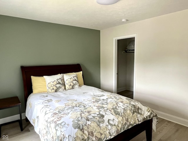 13895 Cloverfield Cir, Fishers, IN 46038 - bedroom featuring wood finished floors and a closet