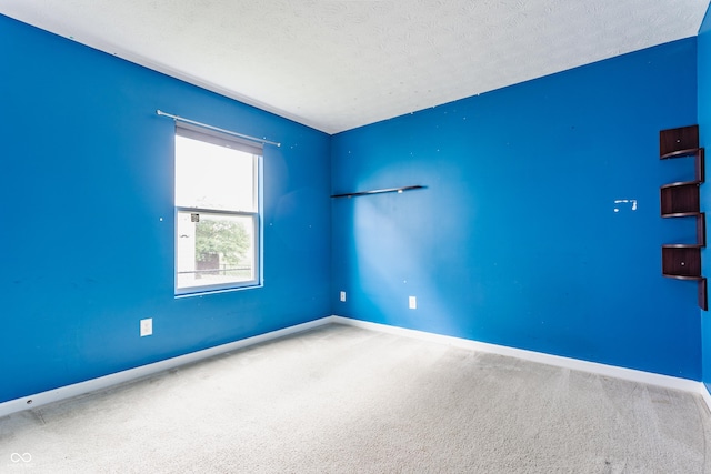 3872 Dusty Sands Rd, Whitestown, IN 46075 - unfurnished room with carpet floors and a textured ceiling