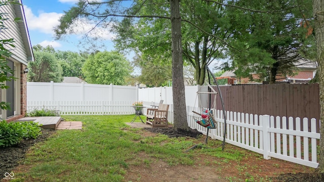 1067 Acadia Ct, Indianapolis, IN 46217 - view of fenced backyard