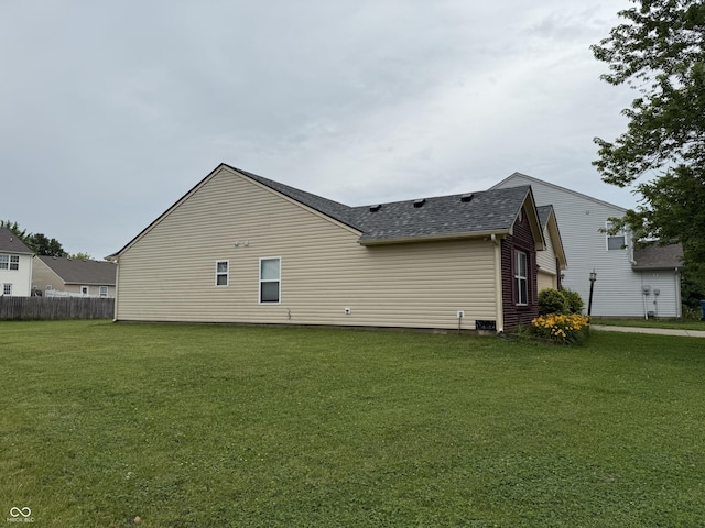 8113 Maple Stream Ln, Indianapolis, IN 46217 - rear view of house featuring roof with shingles