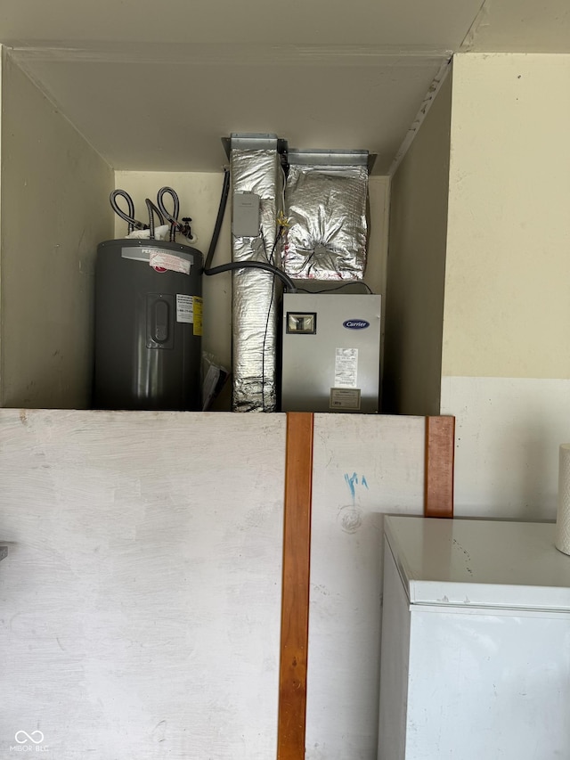 8113 Maple Stream Ln, Indianapolis, IN 46217 - utilities featuring water heater