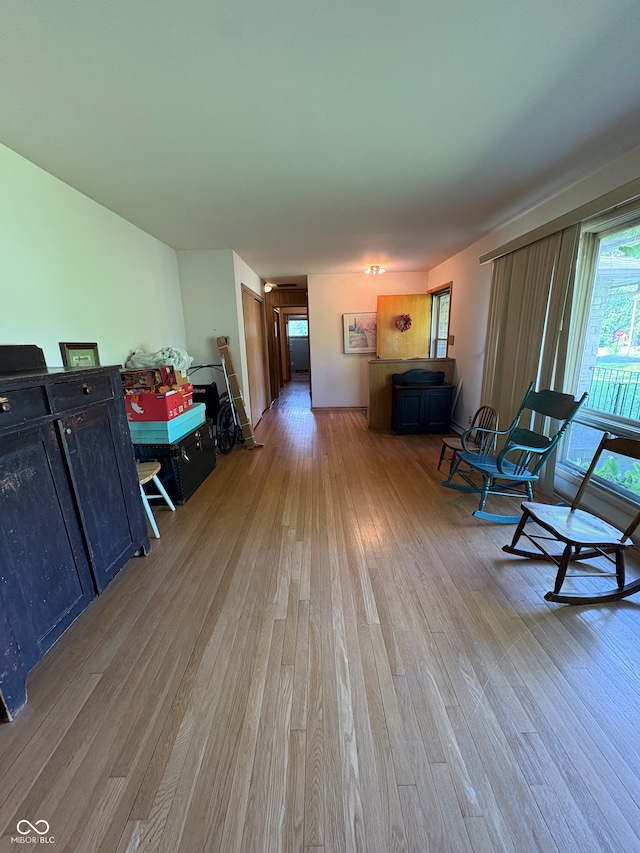 4609 Andover Rd, Indianapolis, IN 46226 - living room with light wood-style flooring