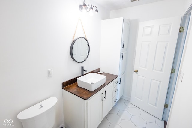 7493 W Lane Rd, Mccordsville, IN 46055 - bathroom featuring vanity and tile patterned flooring