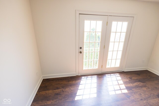 7493 W Lane Rd, Mccordsville, IN 46055 - entryway featuring dark wood-style flooring