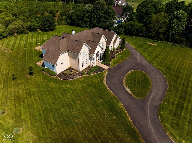 7493 W Lane Rd, Mccordsville, IN 46055 - view from above of property