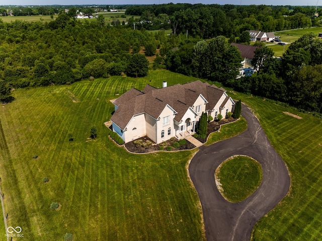 7493 W Lane Rd, Mccordsville, IN 46055 - aerial view of property and surrounding area