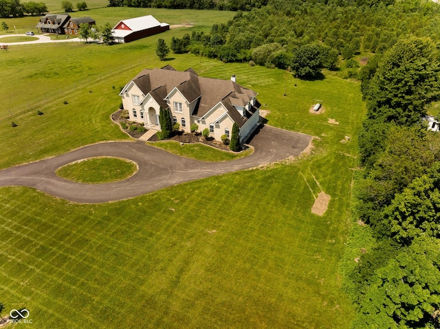 7493 W Lane Rd, Mccordsville, IN 46055 - view from above of property