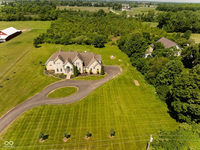 7493 W Lane Rd, Mccordsville, IN 46055 - view from above of property
