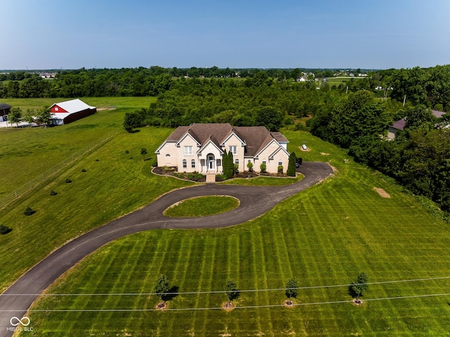 7493 W Lane Rd, Mccordsville, IN 46055 - aerial view of property and surrounding area