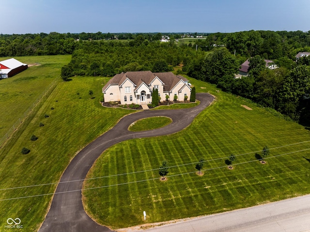 7493 W Lane Rd, Mccordsville, IN 46055 - aerial view of property and surrounding area