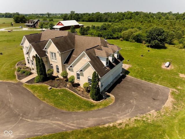 7493 W Lane Rd, Mccordsville, IN 46055 - view from above of property