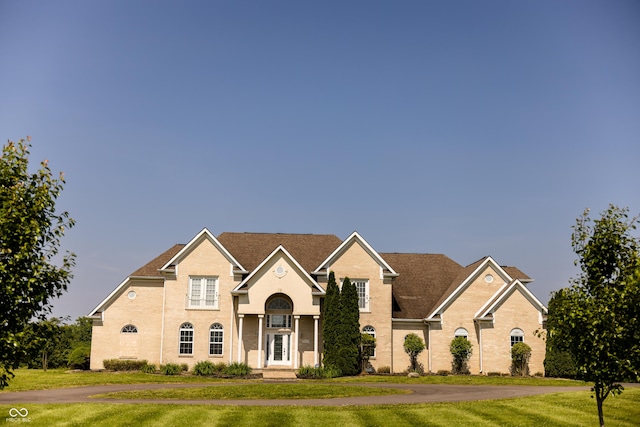 7493 W Lane Rd, Mccordsville, IN 46055 - traditional-style house featuring a front lawn