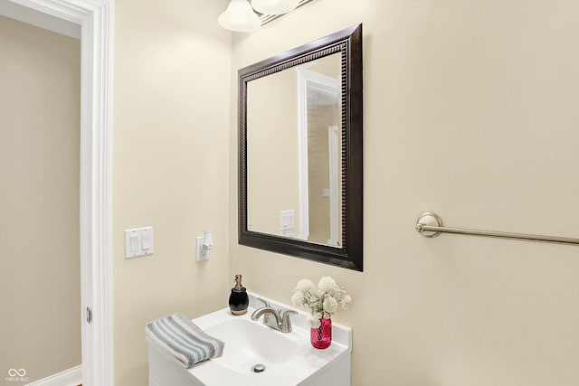 6050 Acorn Dr, Columbus, IN 47201 - bathroom featuring vanity