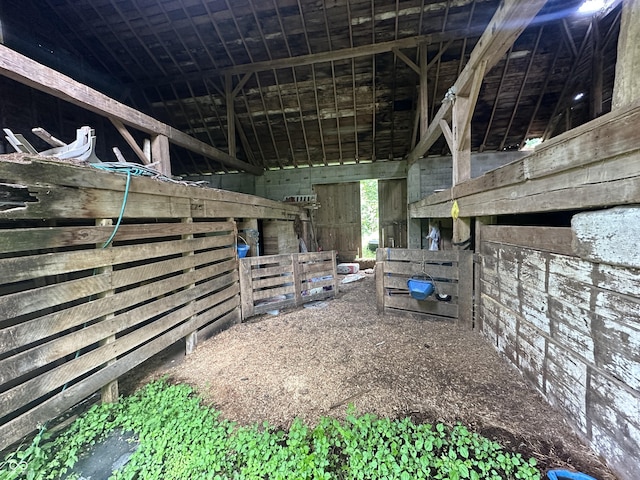 6100 Hodgin Rd, Richmond, IN 47374 - view of stable