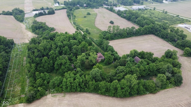 6100 Hodgin Rd, Richmond, IN 47374 - overview of rural landscape