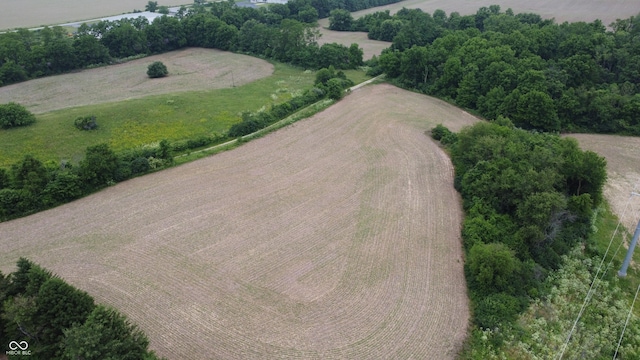 6100 Hodgin Rd, Richmond, IN 47374 - aerial view of property and surrounding area featuring rural landscape