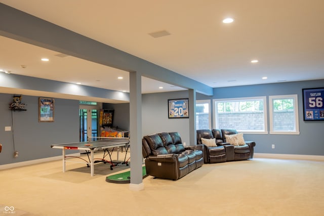 23119 Sonoma Ln, Cicero, IN 46034 - living room with carpet and recessed lighting