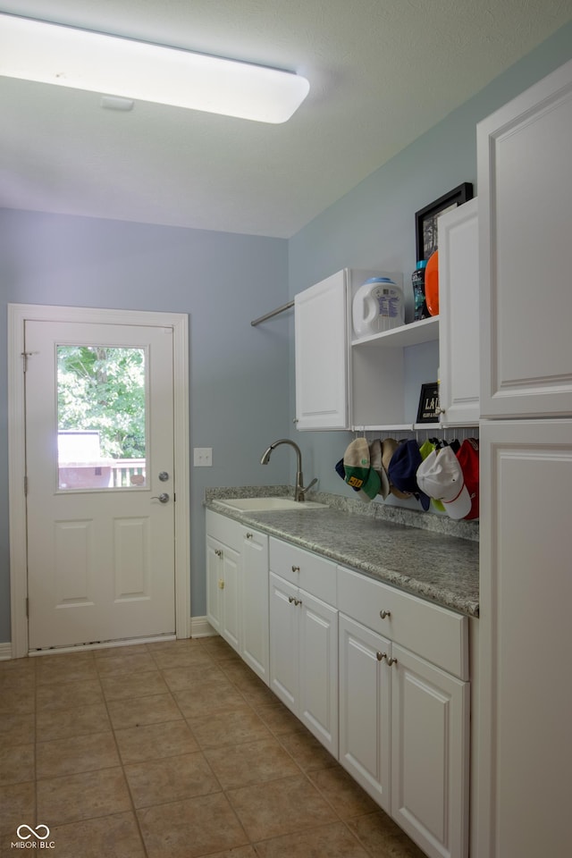 23119 Sonoma Ln, Cicero, IN 46034 - washroom featuring a sink and light tile patterned floors