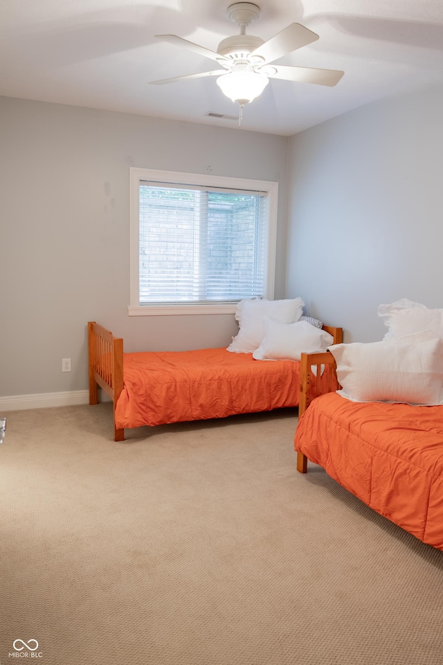 23119 Sonoma Ln, Cicero, IN 46034 - bedroom with carpet and ceiling fan