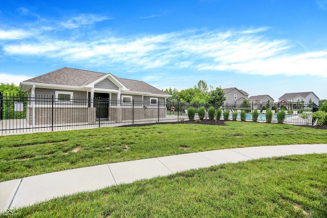 1571 N Creekwater Pass, Greenfield, IN 46140 - view of front of property with a shingled roof