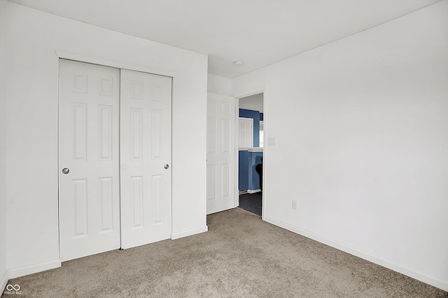 1571 N Creekwater Pass, Greenfield, IN 46140 - unfurnished bedroom featuring carpet floors and a closet