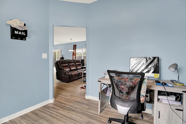 1571 N Creekwater Pass, Greenfield, IN 46140 - home office featuring wood finished floors