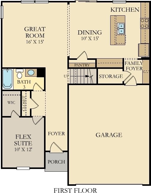 16876 Daly Dr, Noblesville, IN 46062 - view of floor plan / room layout