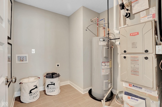 16876 Daly Dr, Noblesville, IN 46062 - utilities featuring electric water heater and heating unit