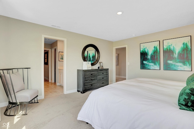 16876 Daly Dr, Noblesville, IN 46062 - bedroom with light colored carpet and recessed lighting