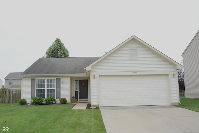 12389 Titans Dr, Fishers, IN 46037 - view of front of house featuring driveway and a garage