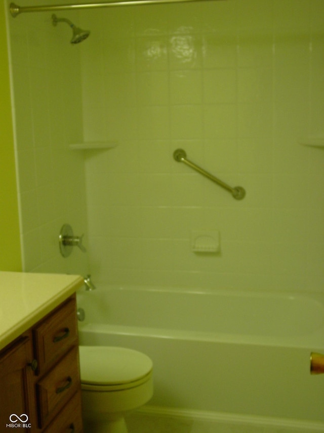 1808 Orchid Ct, Indianapolis, IN 46219 - full bathroom featuring vanity and bathing tub / shower combination