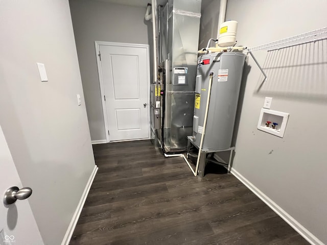 6729 Birmingham Ave, Mccordsville, IN 46055 - utility room featuring water heater and heating unit