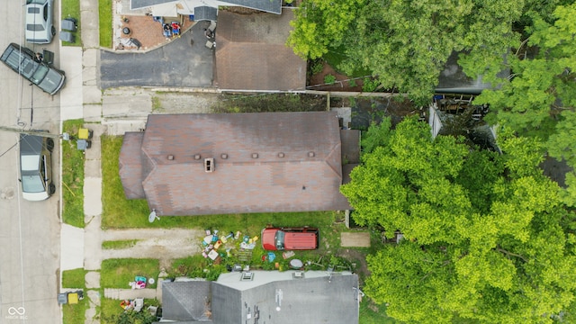 1011 W 7th St, Anderson, IN 46016 - bird's eye view