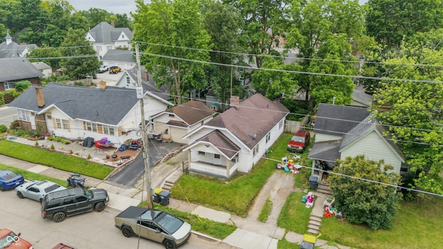 1011 W 7th St, Anderson, IN 46016 - aerial view of residential area