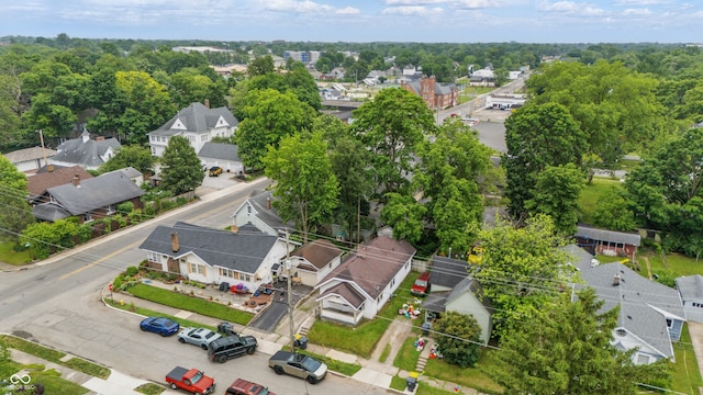 1011 W 7th St, Anderson, IN 46016 - aerial view of residential area