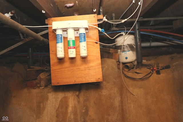 611 E Wabash Ave, Crawfordsville, IN 47933 - view of utility room