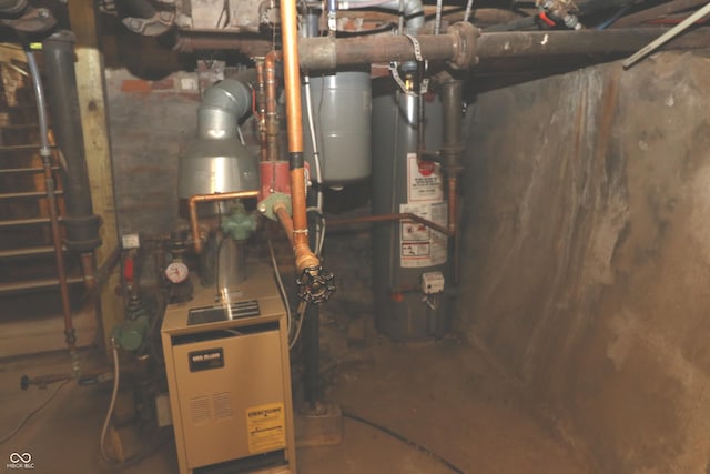611 E Wabash Ave, Crawfordsville, IN 47933 - utilities with gas water heater